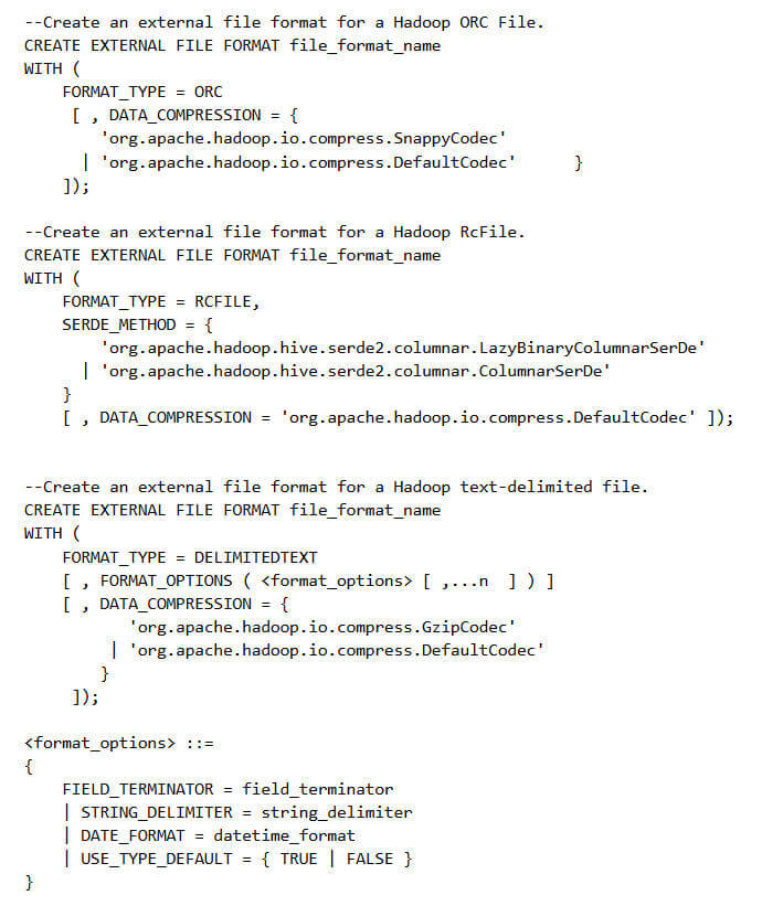 Polybase In Sql Server 2016 Ctp2 06